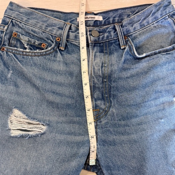 GRLFRND Jeans Karolina High Rise Jean size 27 in a Little More Love Distressed - Picture 3 of 12